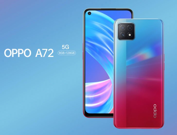 Oppo A72 5G: Comes with 8GB RAM and MediaTek processor - NNS