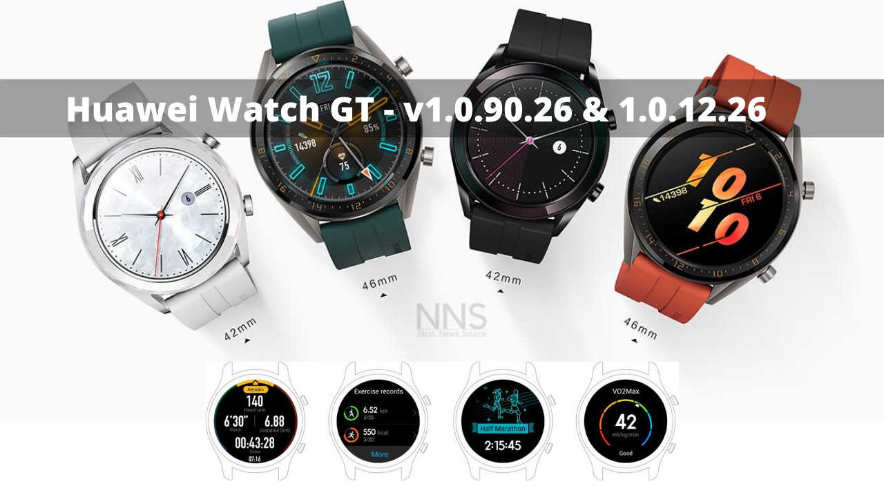 huawei watch gt latest firmware