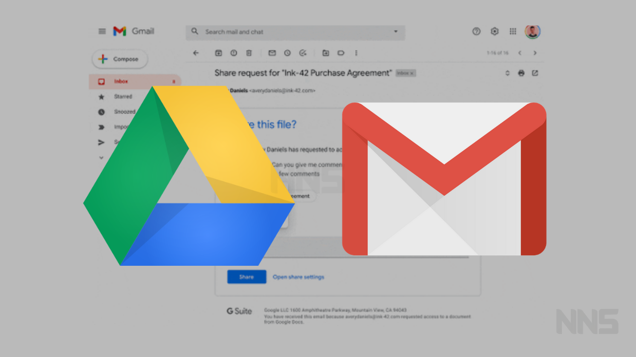 how to use google drive in gmail
