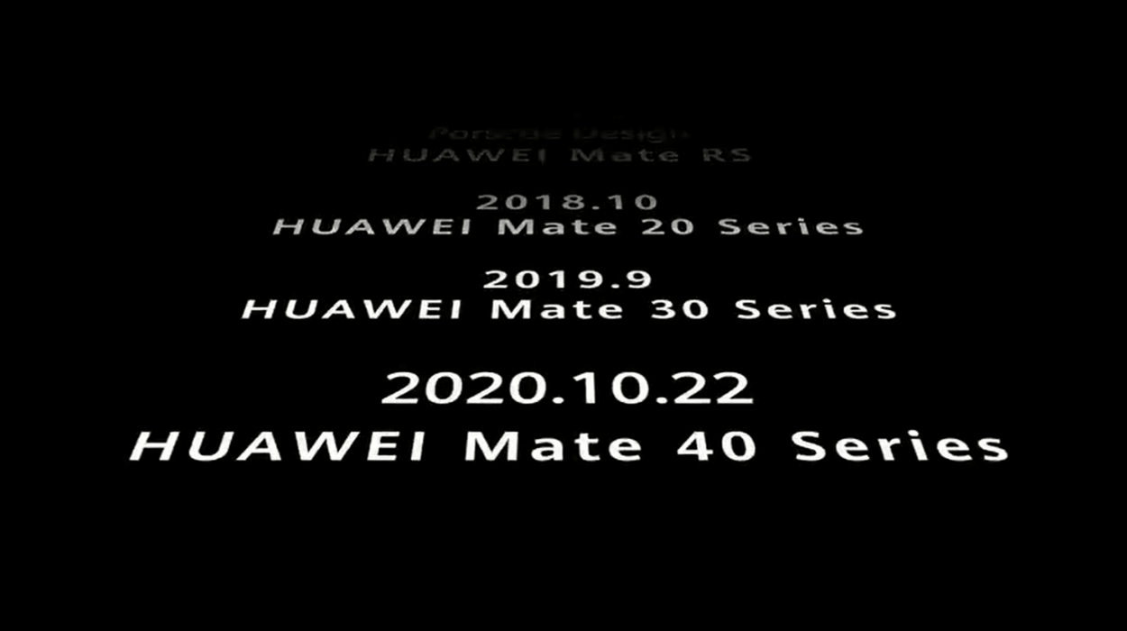 Huawei Mate 40 series lineup
