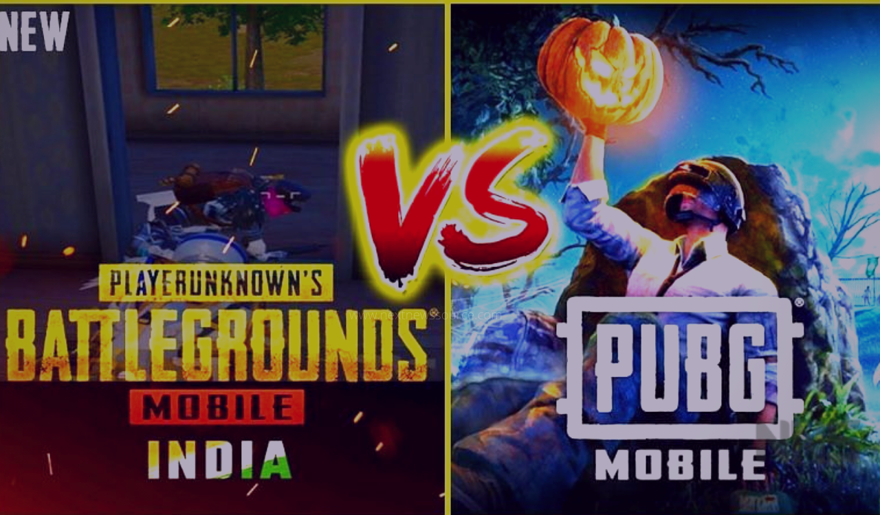 PUBG mobile India vs PUBG mobile global