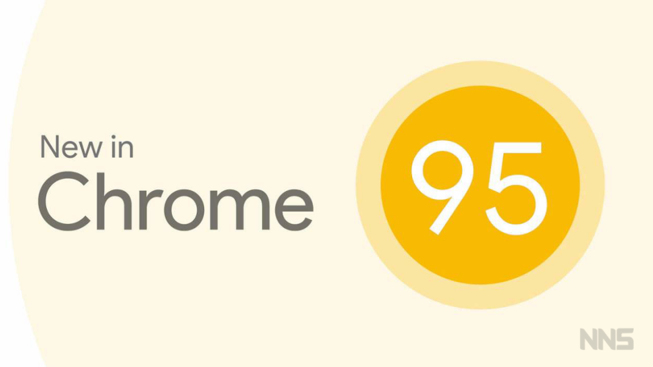 Google Chrome 95 desktop browser