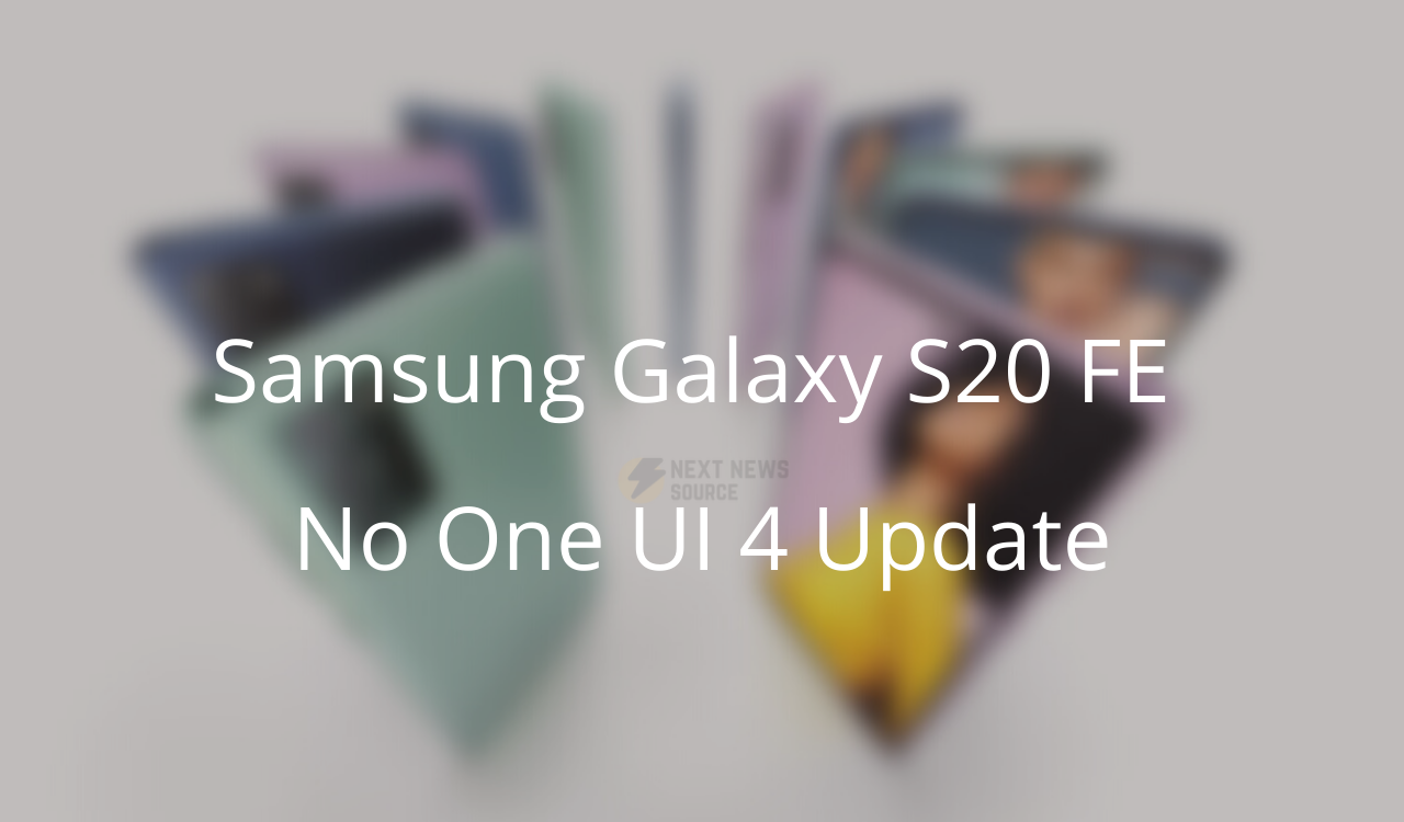Samsung Galaxy S20 FE One UI 4 Update News