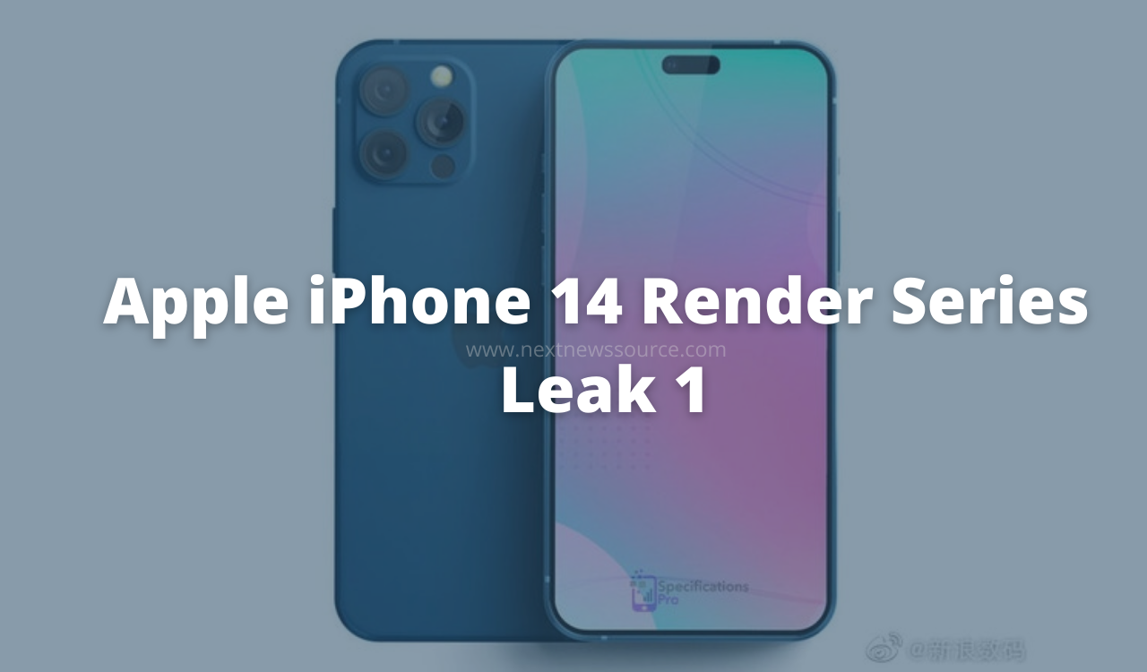 Apple iPhone 14 Render Series Leak 1